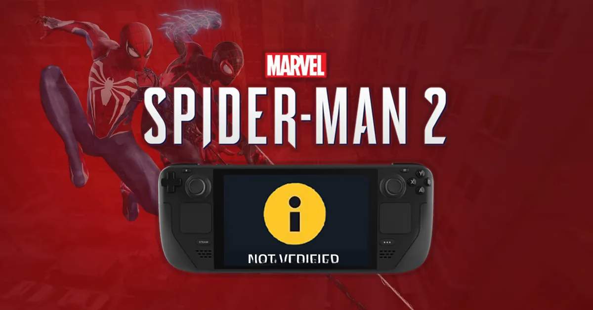 Spider-Man 2 Loses Steam Deck Verified Status