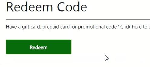Step 3: Click the "Redeem" button