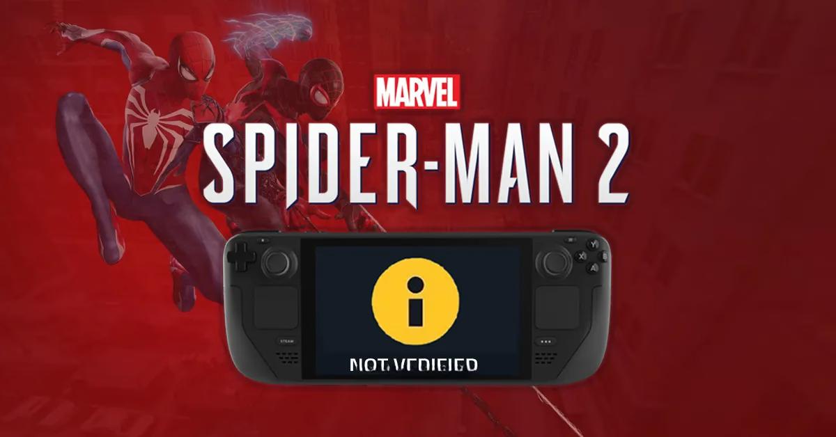 Spider-Man 2 Loses Steam Deck Verified Status