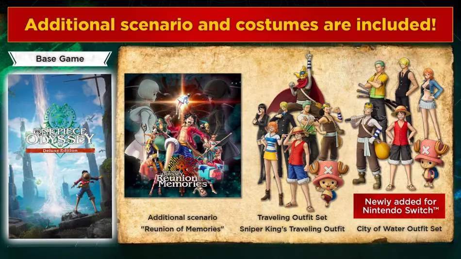 One Piece Odyssey Sails to Nintendo Switch