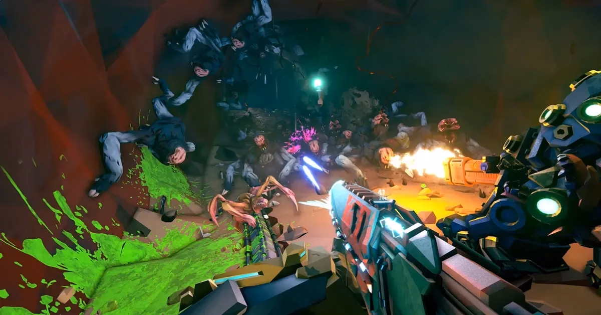 Deep Rock Galactic: Rogue Core combat mechanics
