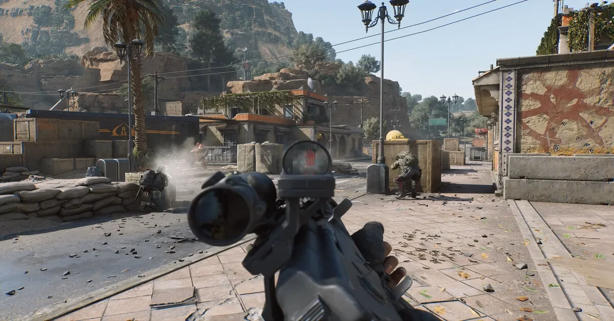 Delta Force intense combat gameplay