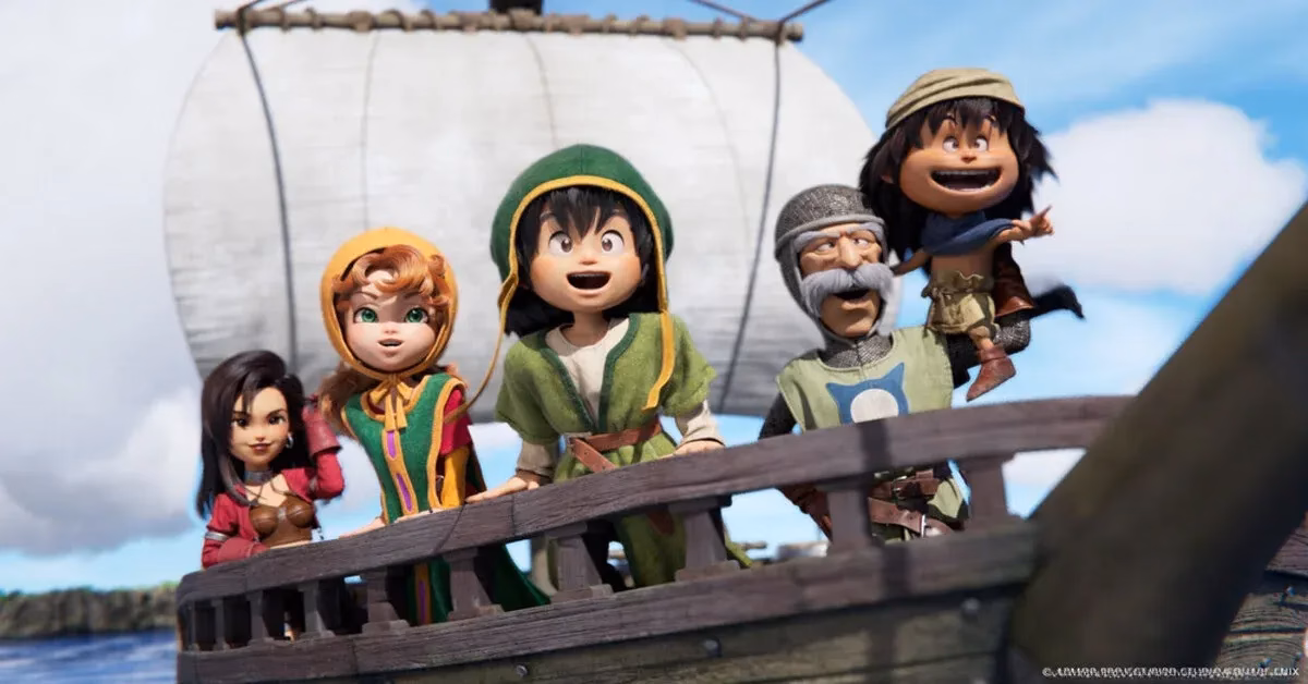 Dragon Quest VII Reimagined gameplay showcasing updated graphics