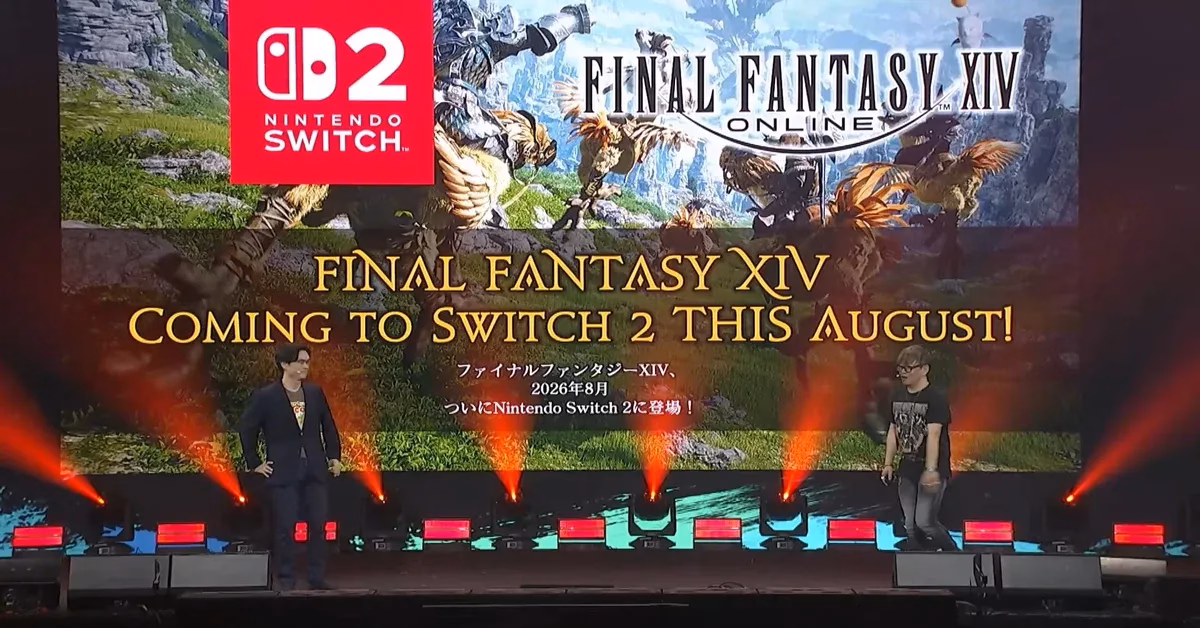 Final Fantasy XIV Switch 2 announcement
