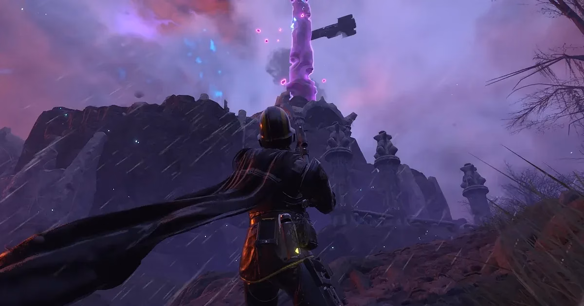 Massive Illuminate Walker terrorizes the battlefield
