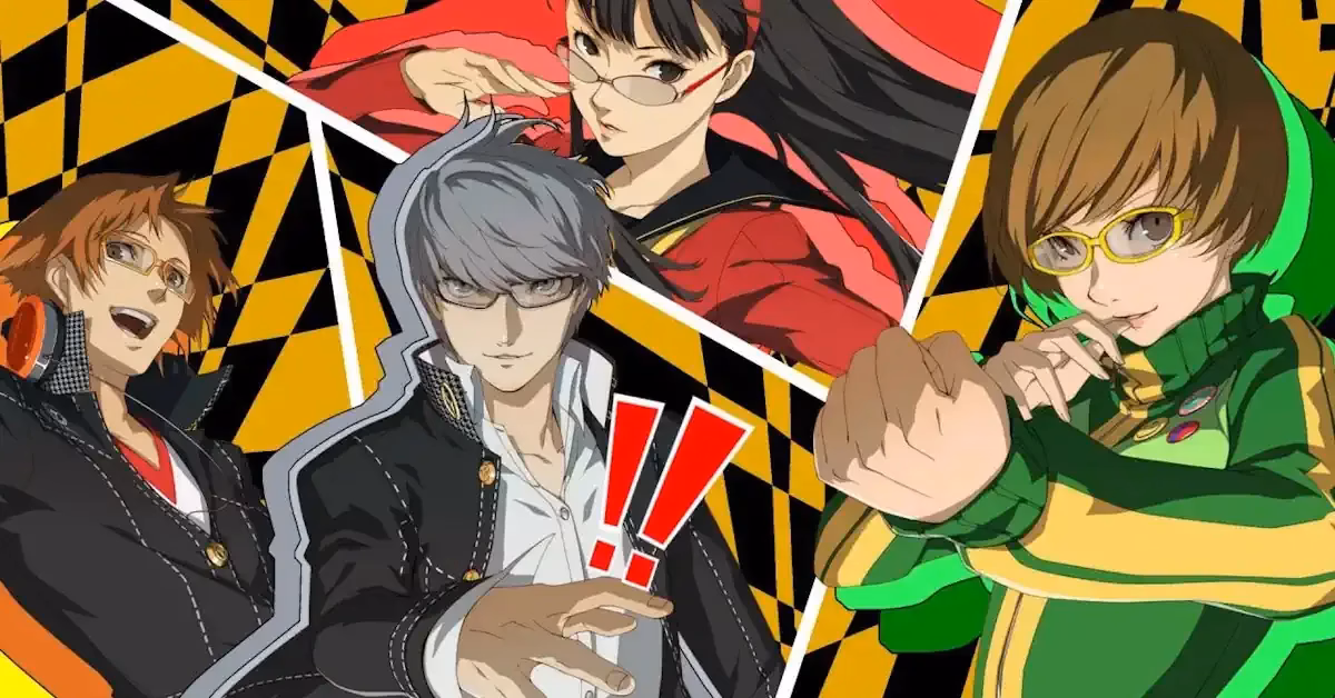 Persona 4 key art showing the all-out attack