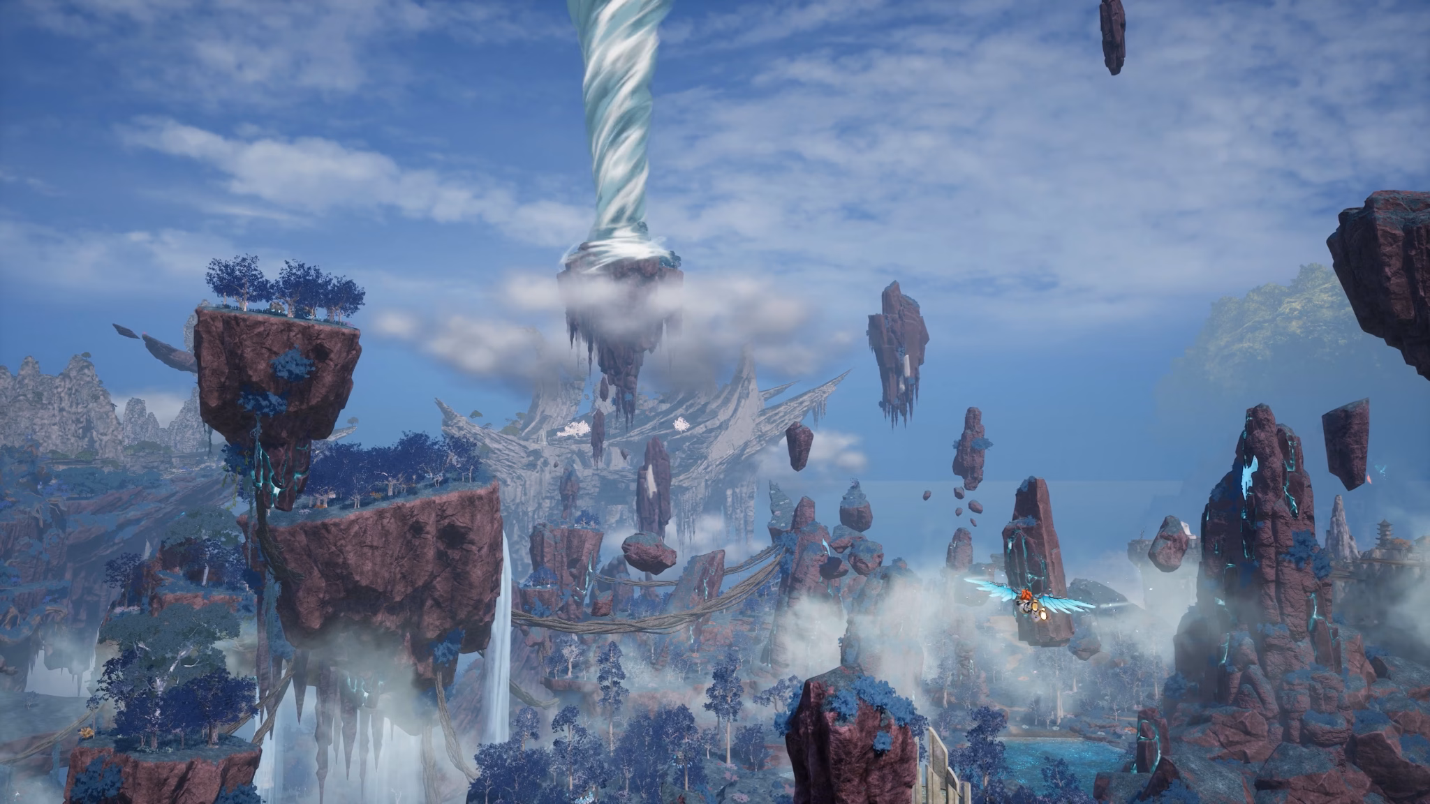 Sunreach Floating Sky Islands Region in Palworld version 1.0