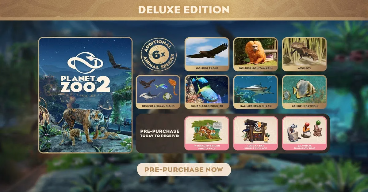 Planet Zoo 2 Aquatic Features