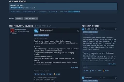 Steam Community Response
