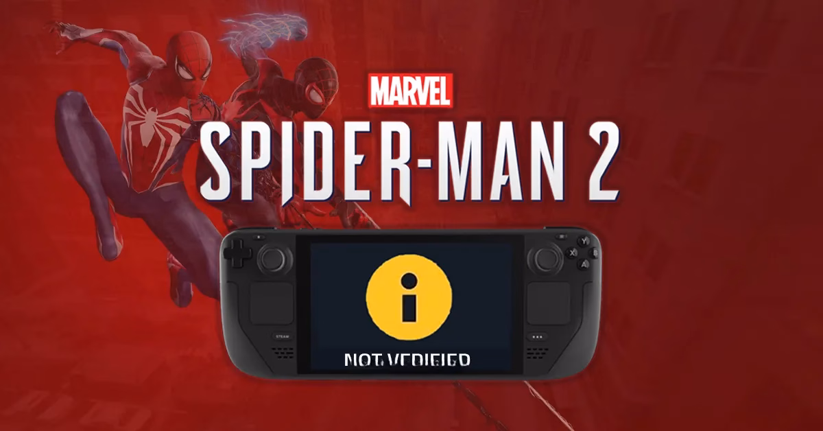 Marvel's Spider-Man 2 Steam Deck status change