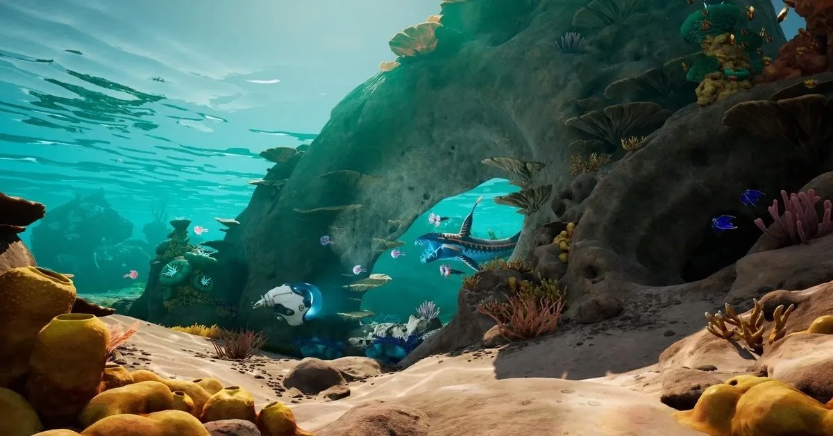 Beautiful but deadly underwater biomes in Subnautica