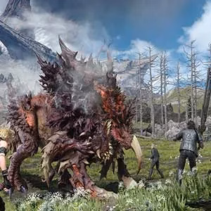 Final Fantasy XV open world exploration