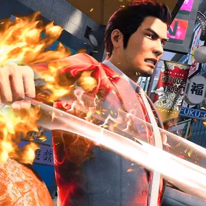 Yakuza Like a Dragon vibrant Yokohama