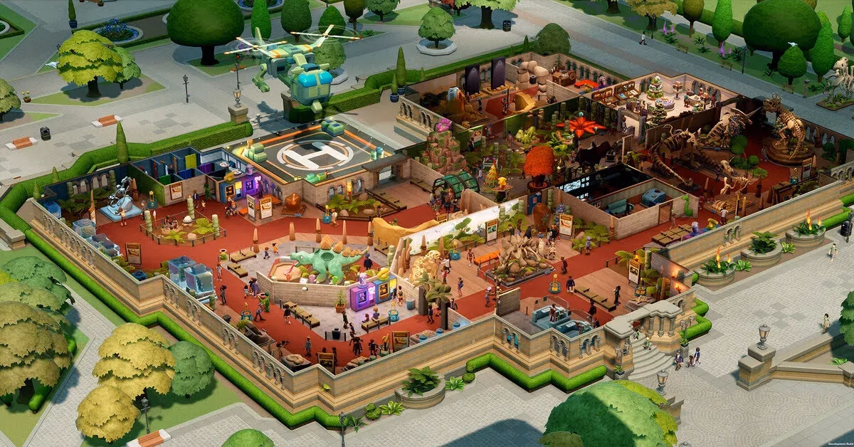 Different museum themes showcase